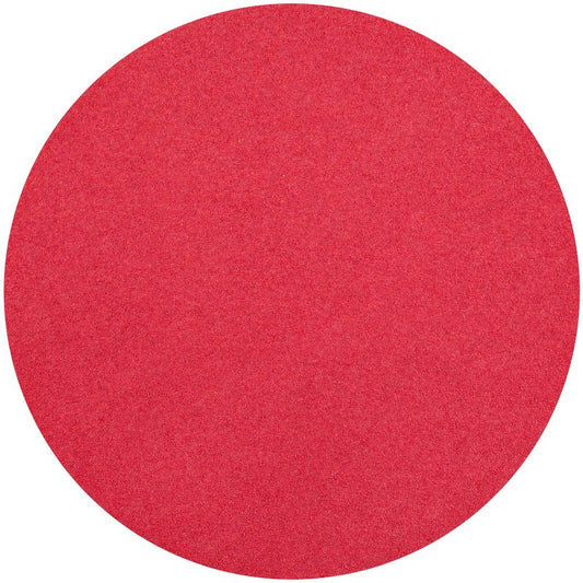 6" Red Heat Hook & Loop