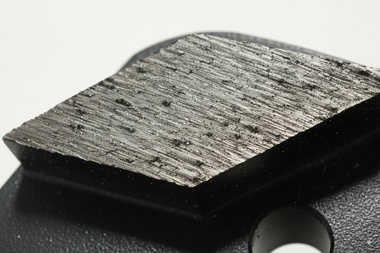 Double Rhombus: The Premier Diamond Plate for Enhanced Concrete Grinding W/ Tapered Edges