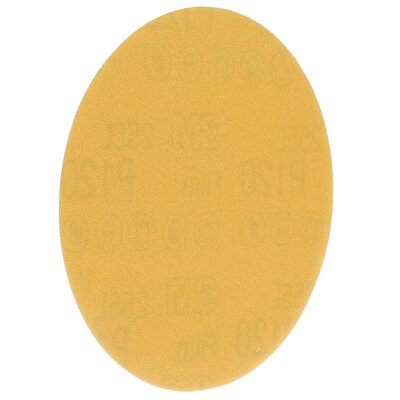 3M™ Hookit™ 5" (125mm) Gold Disc (Floor Sanding Disc) 50pc/Box