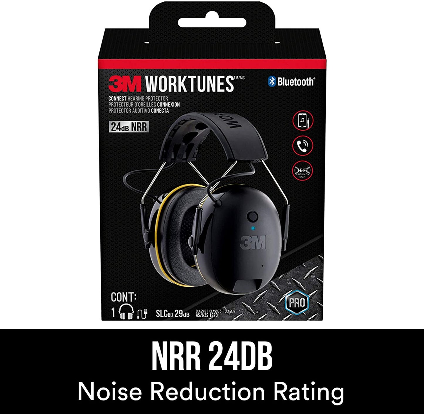 3M™ WorkTunes™ Connect Hearing Protector with Bluetooth® Technology
