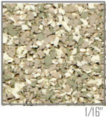 Earth Tones ColorFlakes™ - 40lbs (18kg) Box