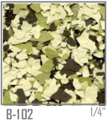 Earth Tones ColorFlakes™ - 40lbs (18kg) Box