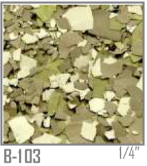 Earth Tones ColorFlakes™ - 40lbs (18kg) Box