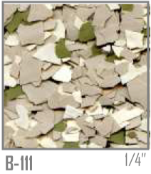Earth Tones ColorFlakes™ - 40lbs (18kg) Box