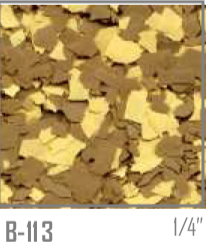 Earth Tones ColorFlakes™ - 40lbs (18kg) Box