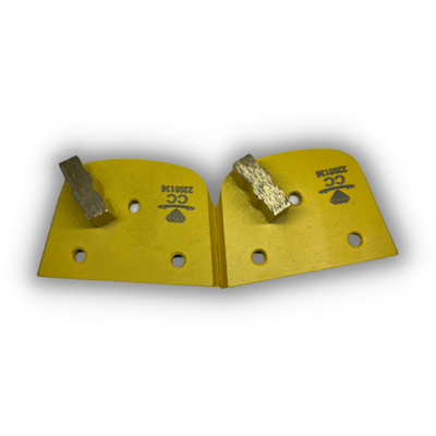 Premium Half Bar Cap Cutter: For Very Hard Concrete Surfaces W/ Tapered Edges