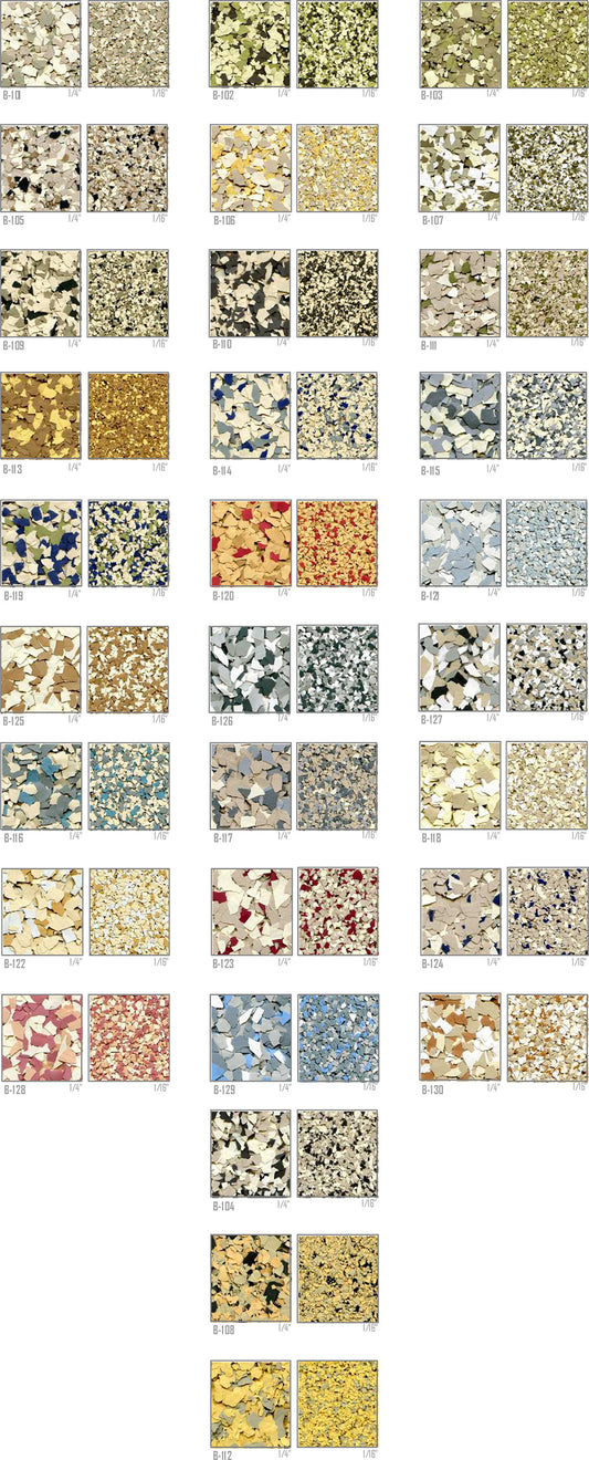 Earth Tones ColorFlakes™ - 25lbs (11.34kg) Box