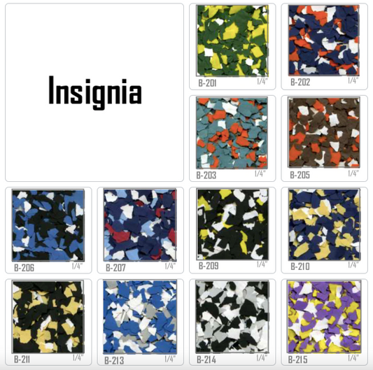 Insignia ColorFlakes™ - 25lbs (11.34kg) Box