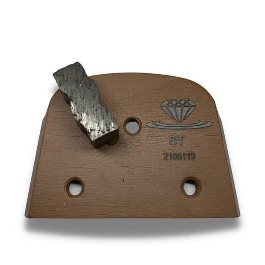 Premium Half Bar Shredders W/ Tapered Edges - For Soft Build Coating Removals