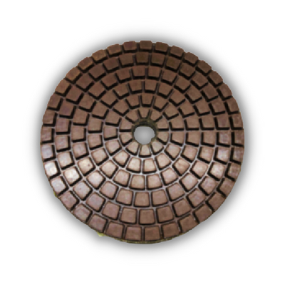 Falcon Flexible Copper Hybrid Concrete Grinding & Polishing Pad