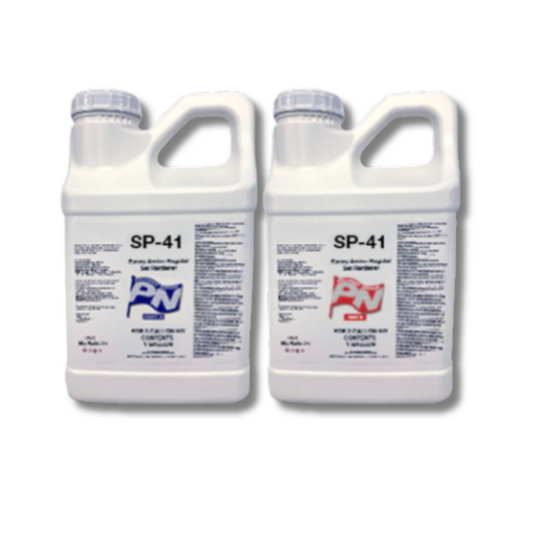 Polymer Nation – SP‑41 Clear Flexible Polyaspartic (2 Gallon Kit)
