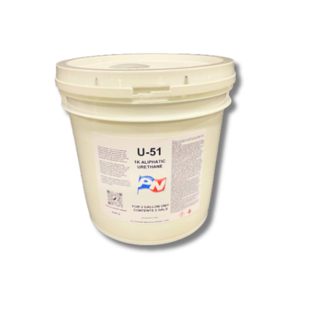 Polymer Nation – U‑51 Urethane Topcoat (3 Gallon Kit)