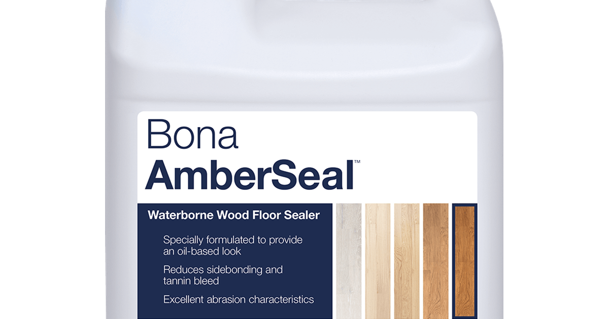 Bona AmberSeal professional waterborne wood floor sealer