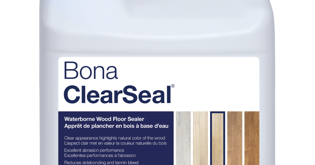 Bona ClearSeal professional waterborne wood floor sealer