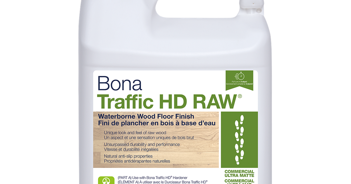 Bona Traffic HD RAW professional wood floor finish