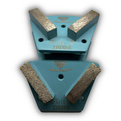 US Abrasives Full Bar concrete grinding plate