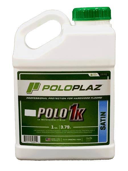 PoloPlaz Polo1K RapidCure Clear Floor Finish - High Durability & Low VOC for Sports & Stages