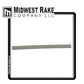 24" EPDM (Gray) No-Notch Squeegee Blade