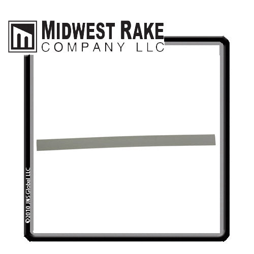 24" EPDM (Gray) No-Notch Squeegee Blade