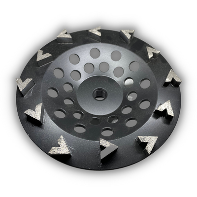 7" (175mm) Premium Arrow Segment Concrete Cupwheel