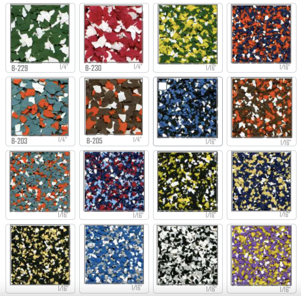 Insignia ColorFlakes™ - 25lbs (11.34kg) Box – US Abrasives