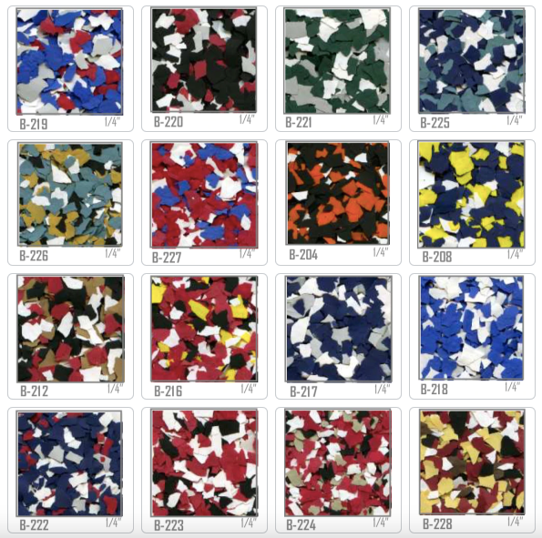 Insignia ColorFlakes™ - 25lbs (11.34kg) Box – US Abrasives