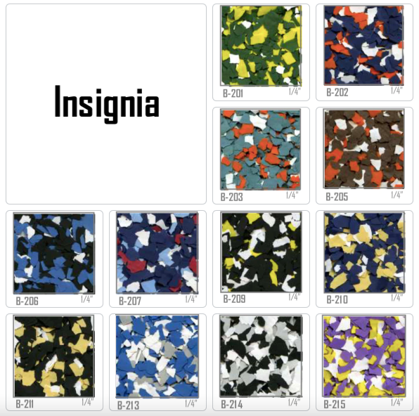 Insignia ColorFlakes™ - 25lbs (11.34kg) Box