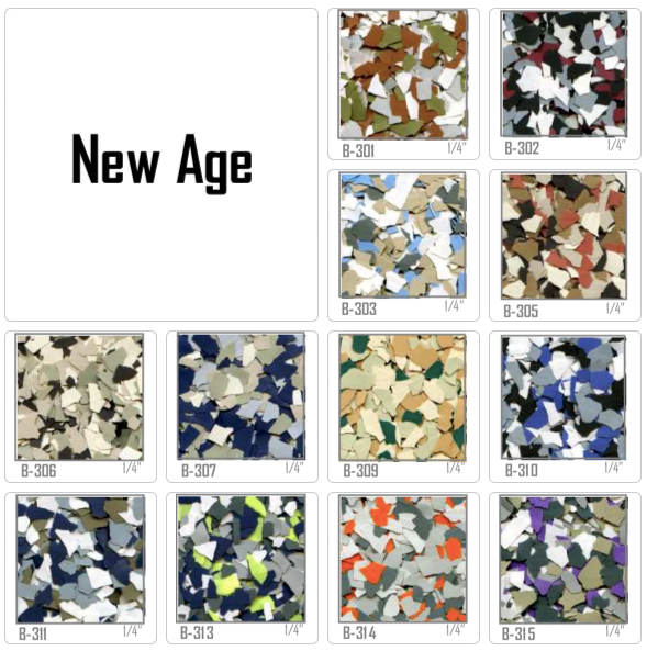 New Age ColorFlakes™ - 25lbs (11.34kg) Box