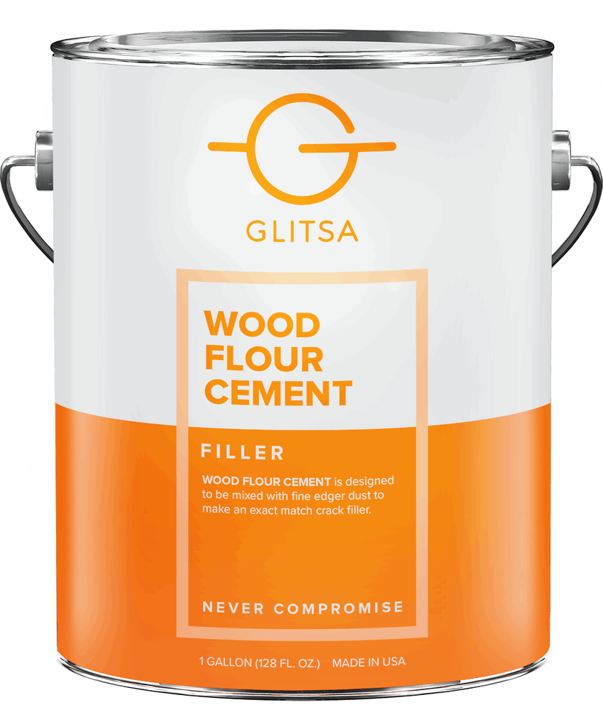 Glitsa Wood Flour Cement 1 Gal