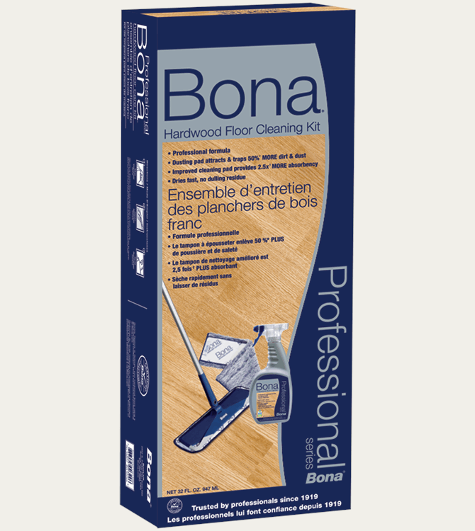 Bona 15" Hardwood Cleaning Kit