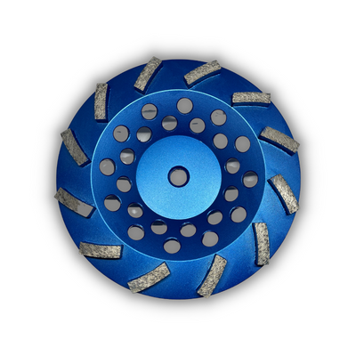 7" (175mm) Eco Wheel 12 or 24 Segment Concrete Cupwheel