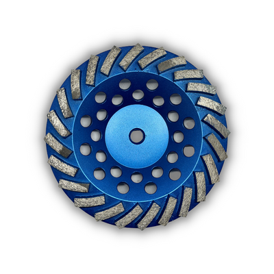 7" (175mm) Eco Wheel 12 or 24 Segment Concrete Cupwheel