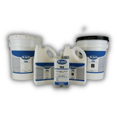Hi Tech Spall TX3: Rapid set, high strength low viscosity polyurethane repair material